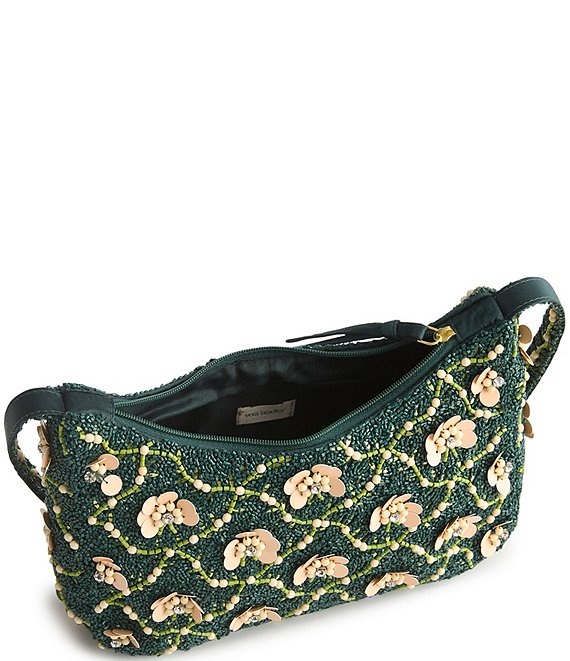 Mini Roxbury Crescent Shoulder Bag-Mistletoe Lattice - Raymond's Hallmark