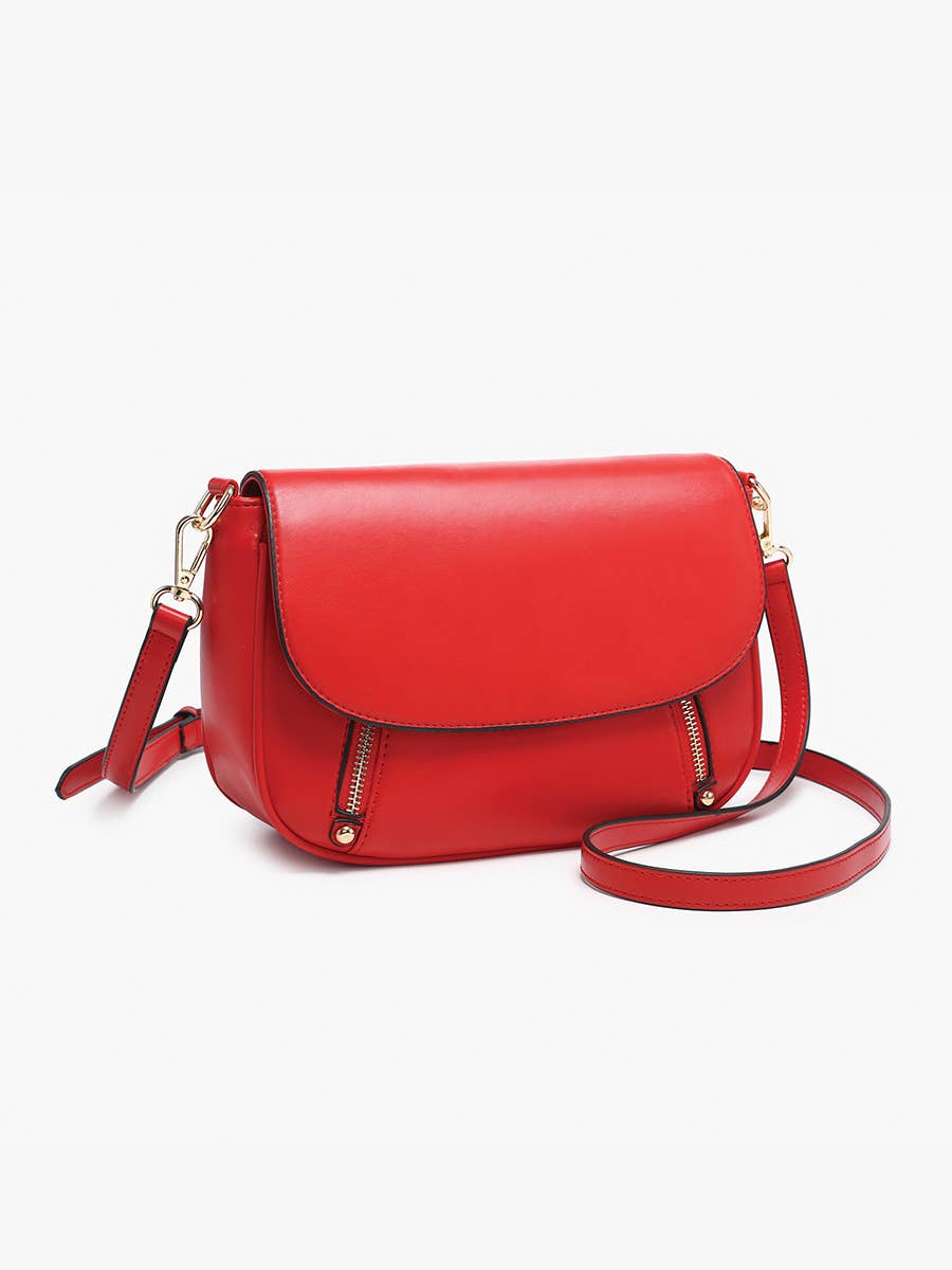 M2628 Lindsay Dual Zip Flapover Crossbody - Raymond's Hallmark