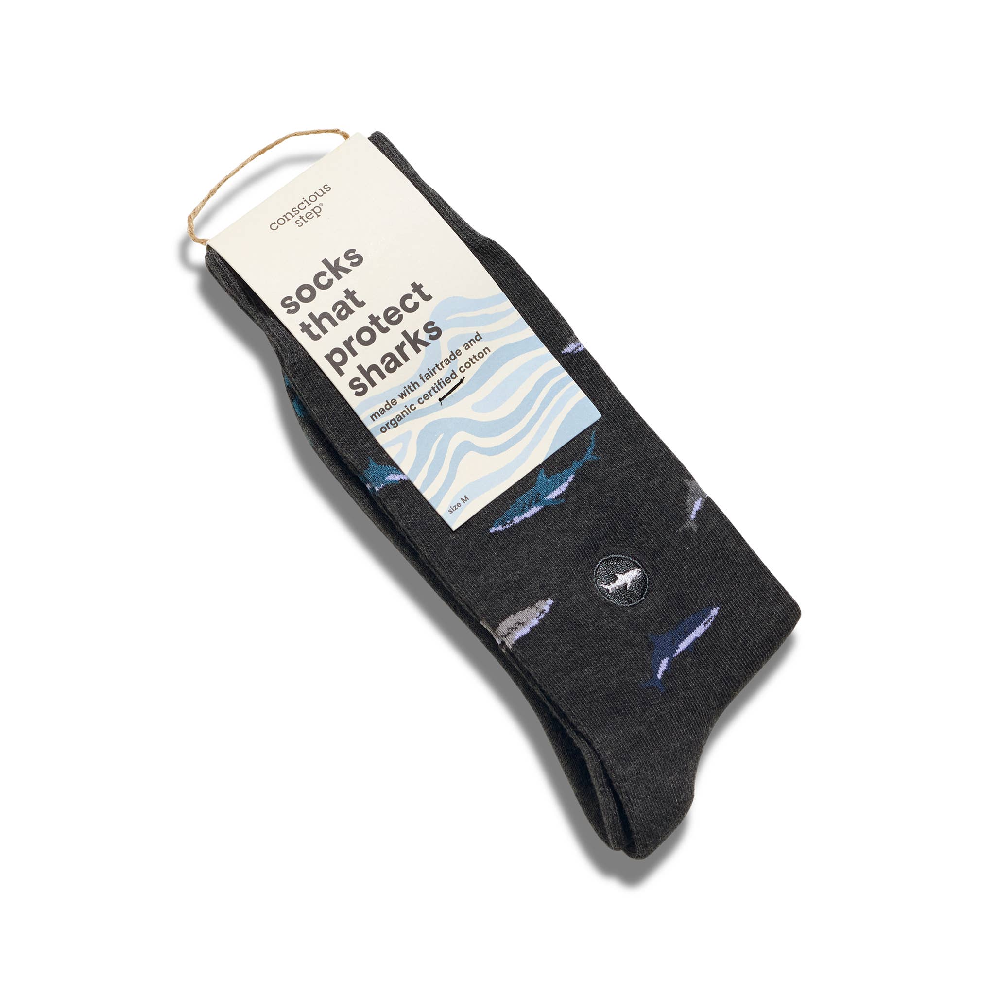 Socks that Protect Sharks (Gray Sharks) - Raymond's Hallmark