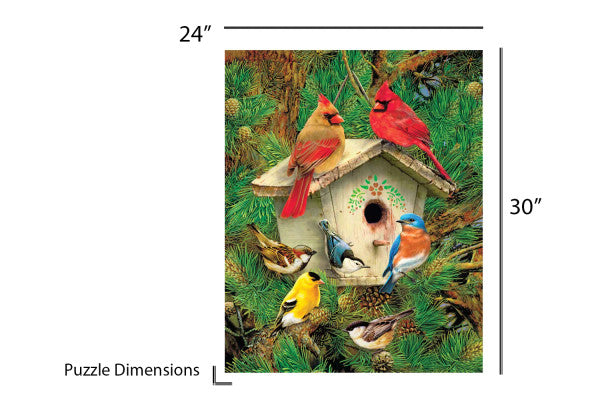 Feathered Retreat 1000 Piece Jigsaw Puzzle - Raymond's Hallmark