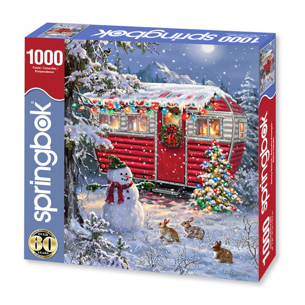 Snowy Retreat - 1000 Piece Jigsaw Puzzle - Raymond's Hallmark