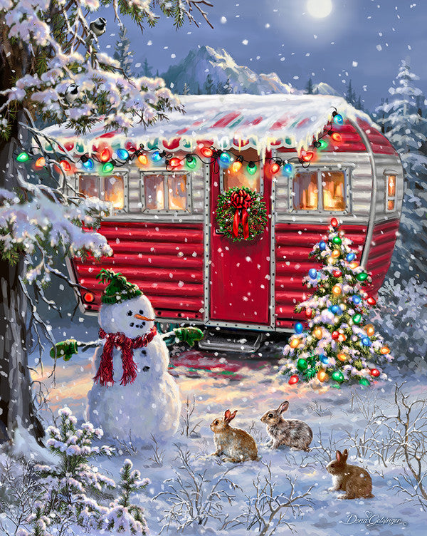 Snowy Retreat - 1000 Piece Jigsaw Puzzle - Raymond's Hallmark