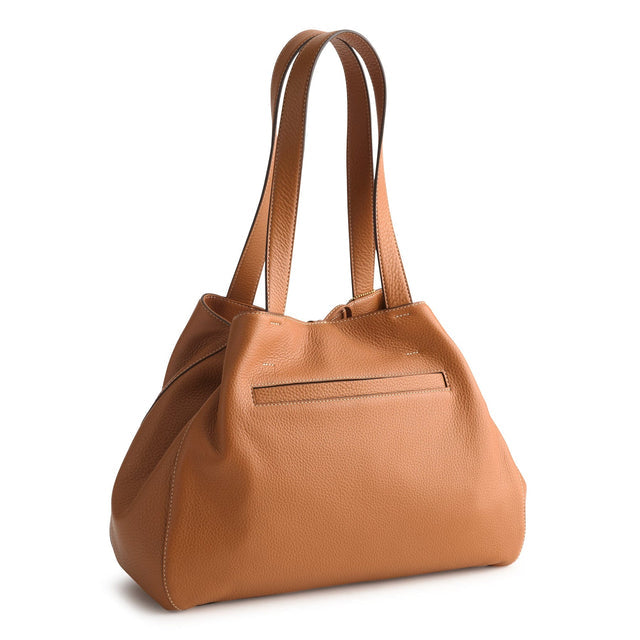 Small Hathaway Tote Roasted Pecan - Raymond's Hallmark