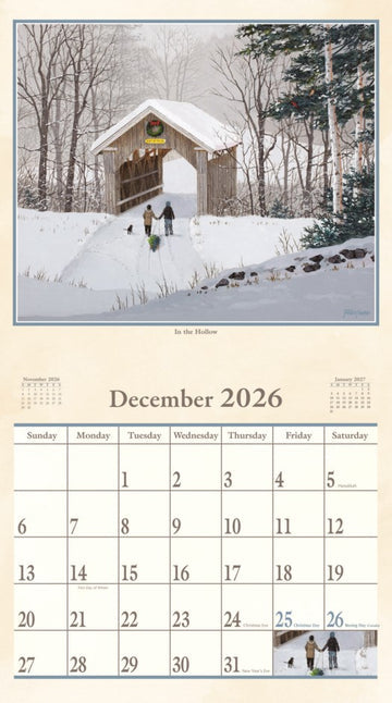 A Place To Call Home 2026 Calendar - Raymond's Hallmark