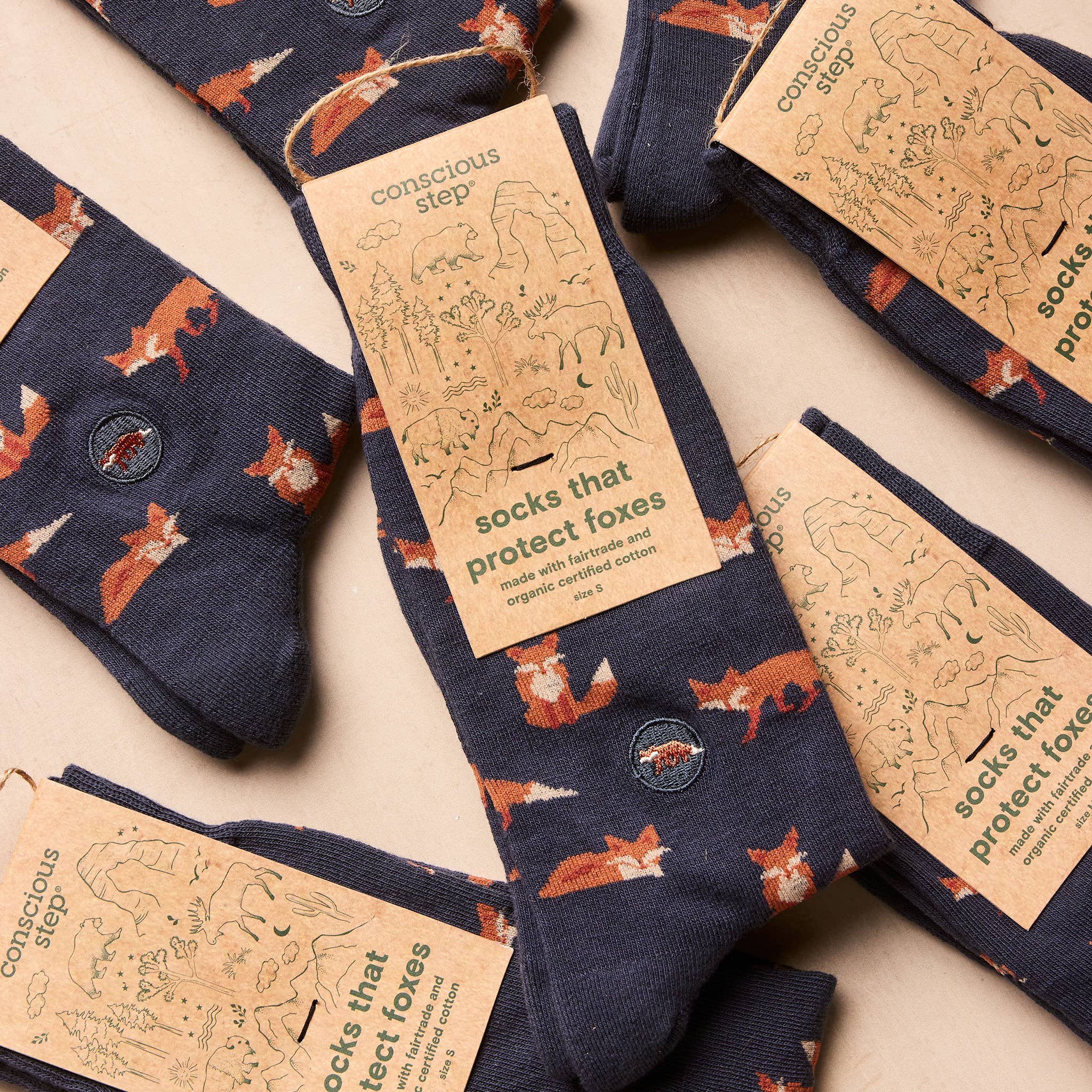 Socks That Protect Foxes - Raymond's Hallmark