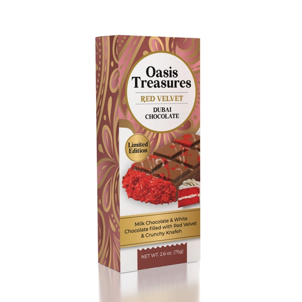 Dubai Chocolate Red Velvet - Raymond's Hallmark