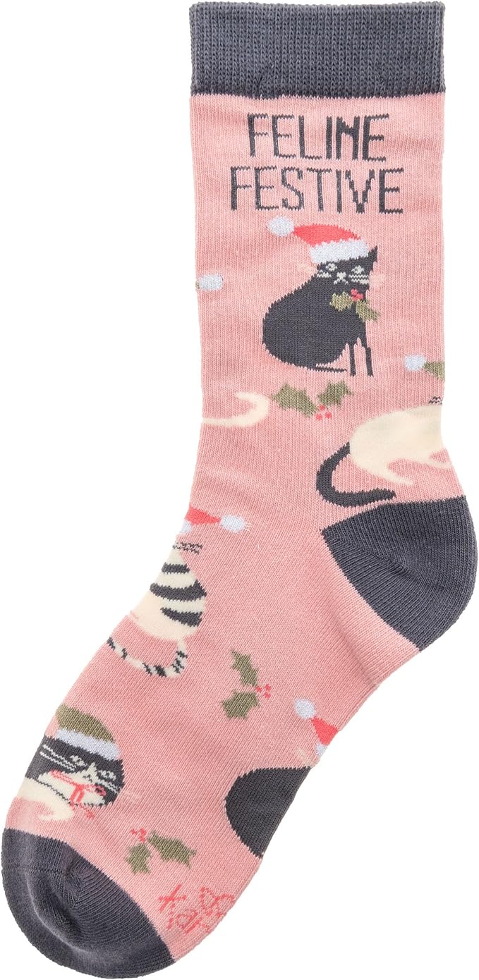 Karma Socks Feline Festive - Raymond's Hallmark