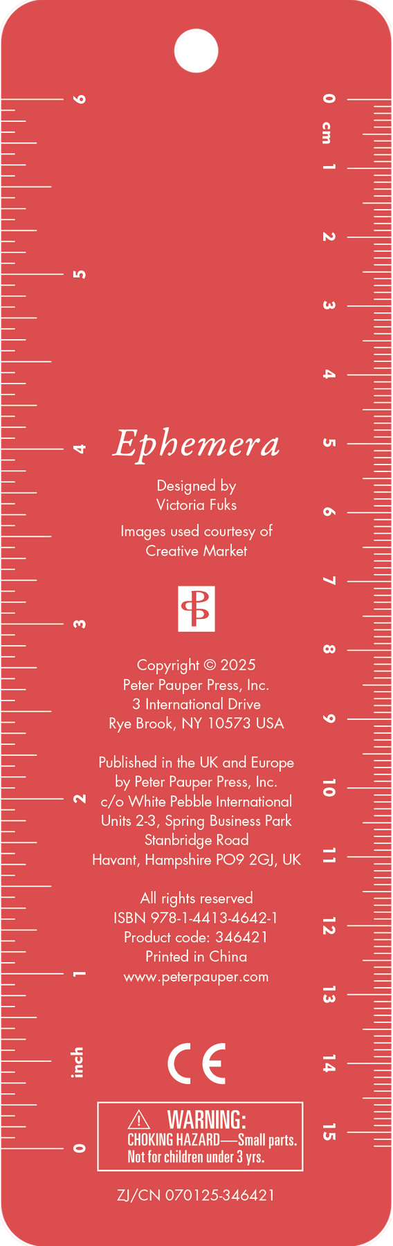 Ephemera Bookmark - Raymond's Hallmark