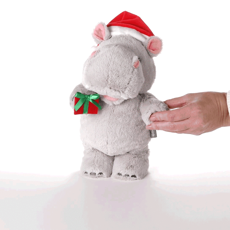 Christmas Hippo - Raymond's Hallmark