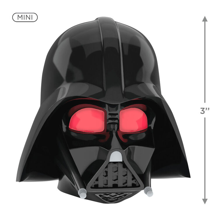 Showtoppers Mini Tree Topper Darth Vader With Light, 3" - Raymond's Hallmark