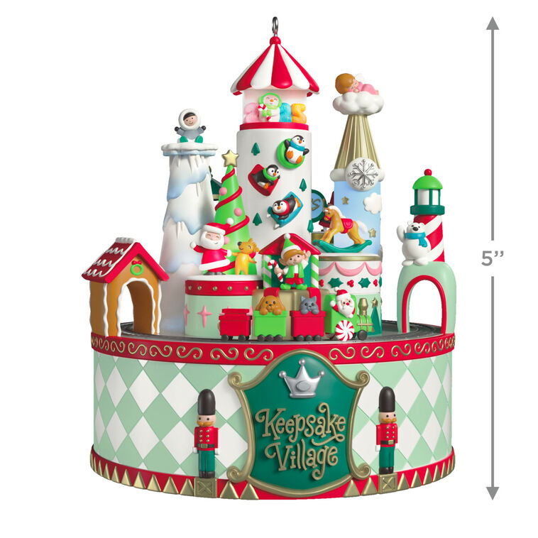 Keepsake Village Musical Ornament With Light and Motion - Raymond's Hallmark