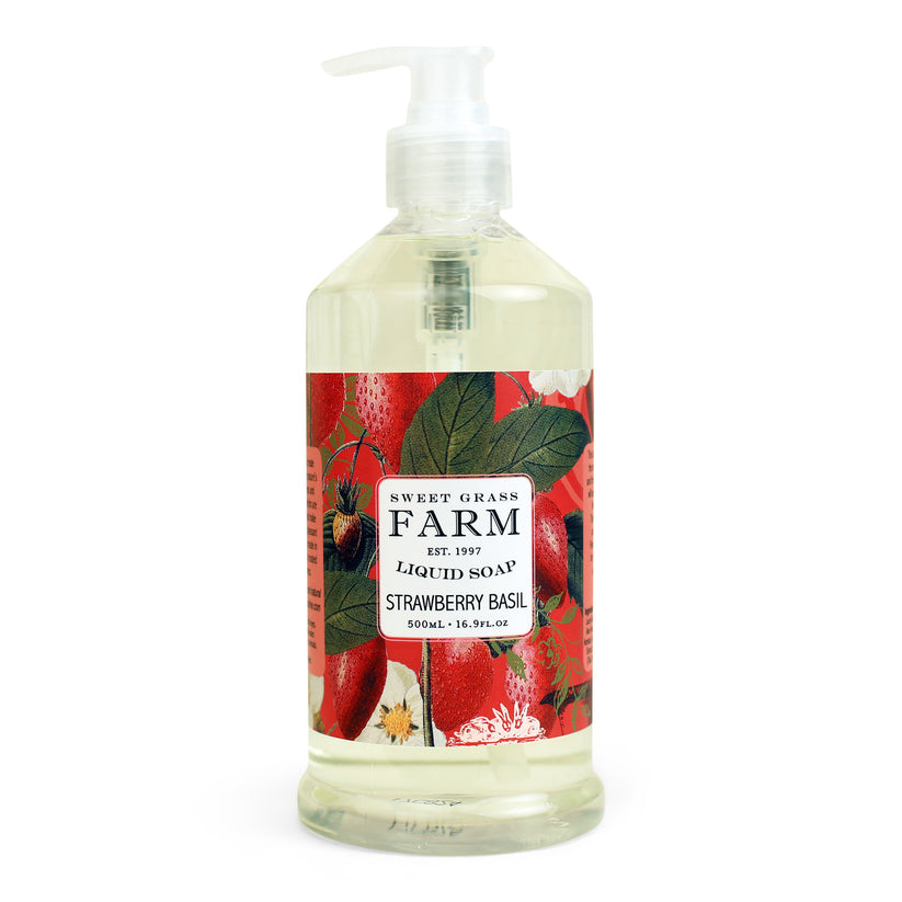 Meadow Strawberry Basil Liquid Soap - Raymond's Hallmark