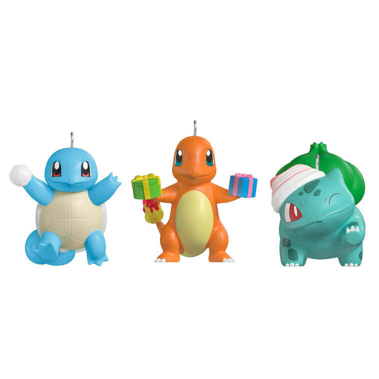 Squirtle, Charmander, Bulbasaur - Raymond's Hallmark