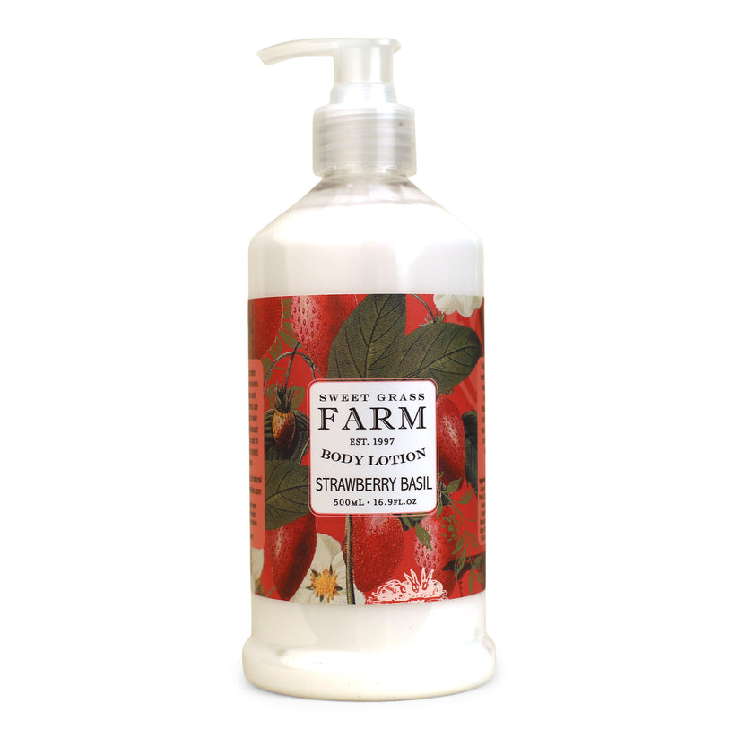 Meadow Strawberry Basil Body Lotion - Raymond's Hallmark