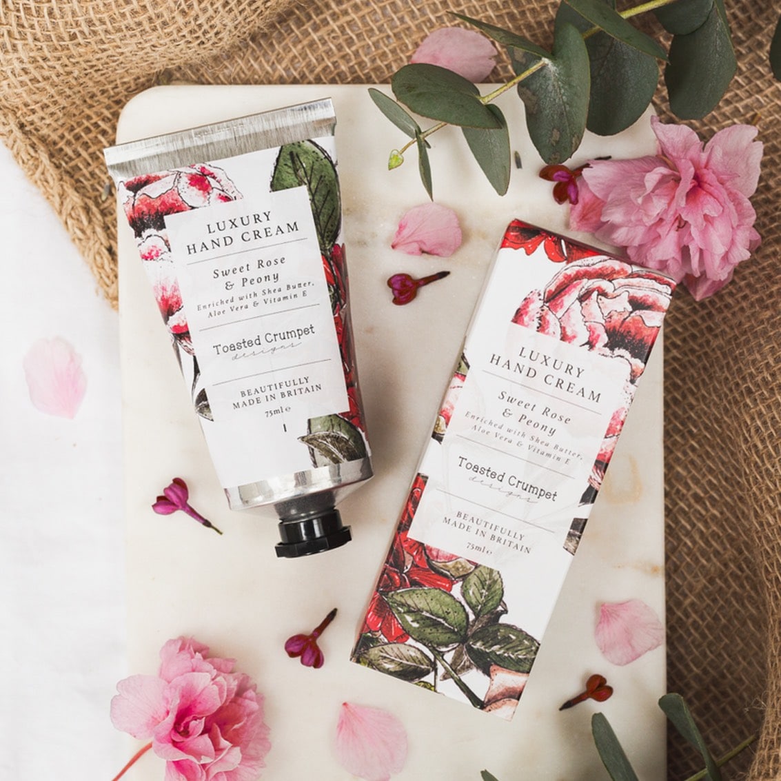 Sweet Rose & Peony Hand Cream - Raymond's Hallmark
