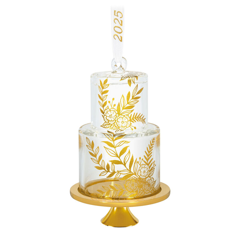 Our Sweet Beginning 2025 Glass Ornament - Raymond's Hallmark