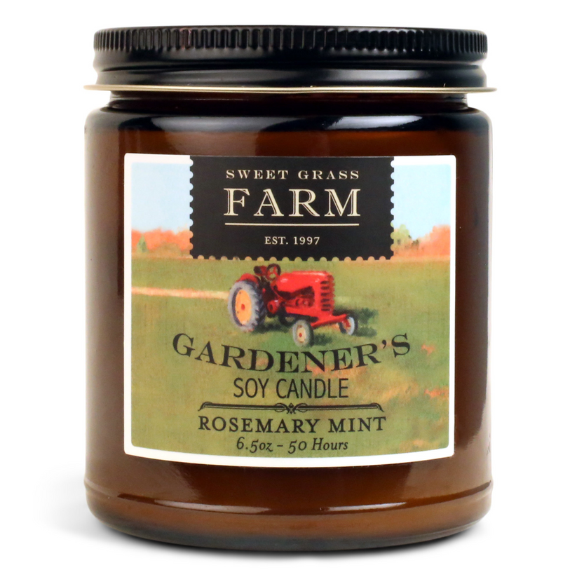 Gardener’s Rosemary Mint Soy Candle - Raymond's Hallmark