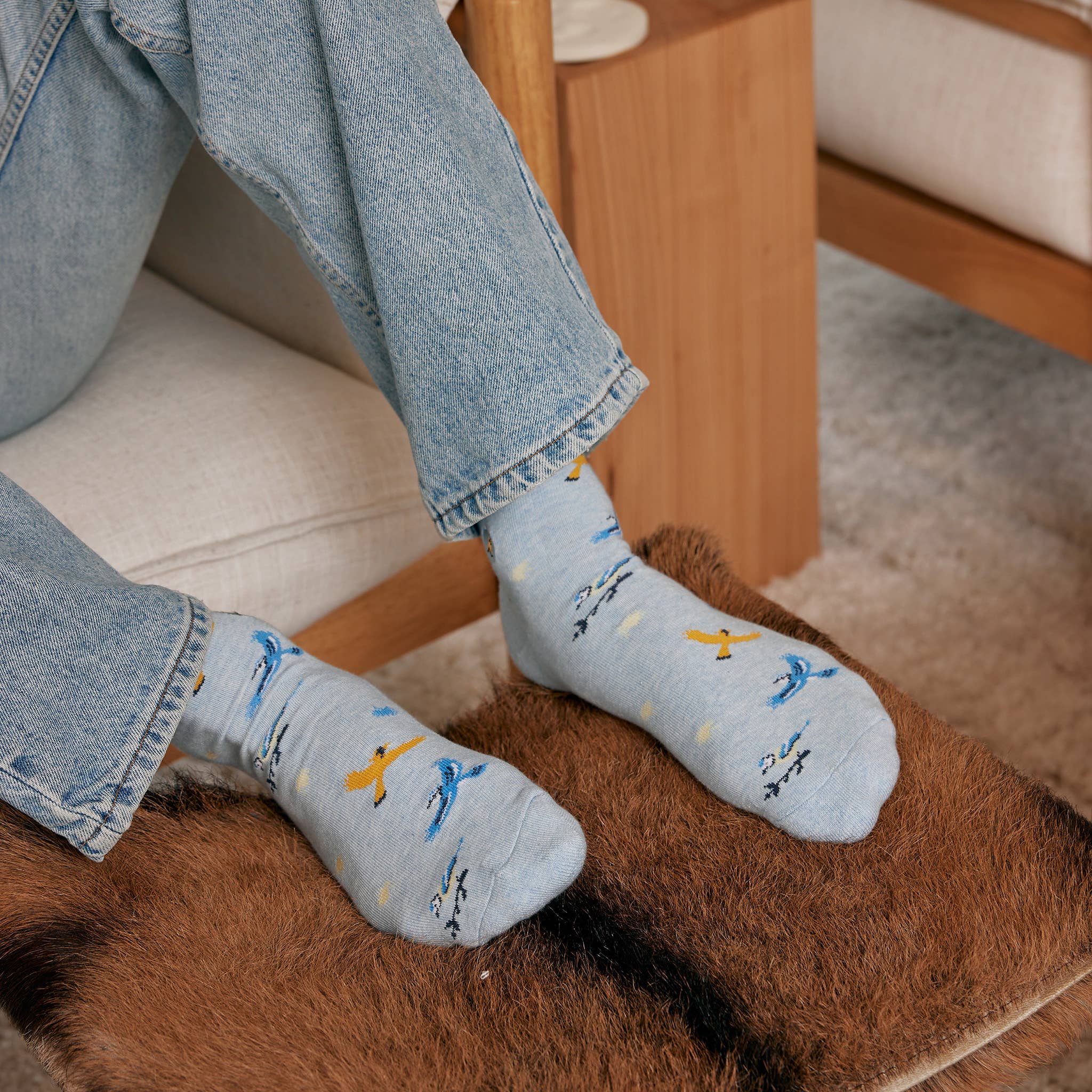 Socks That Protect Songbirds - Raymond's Hallmark
