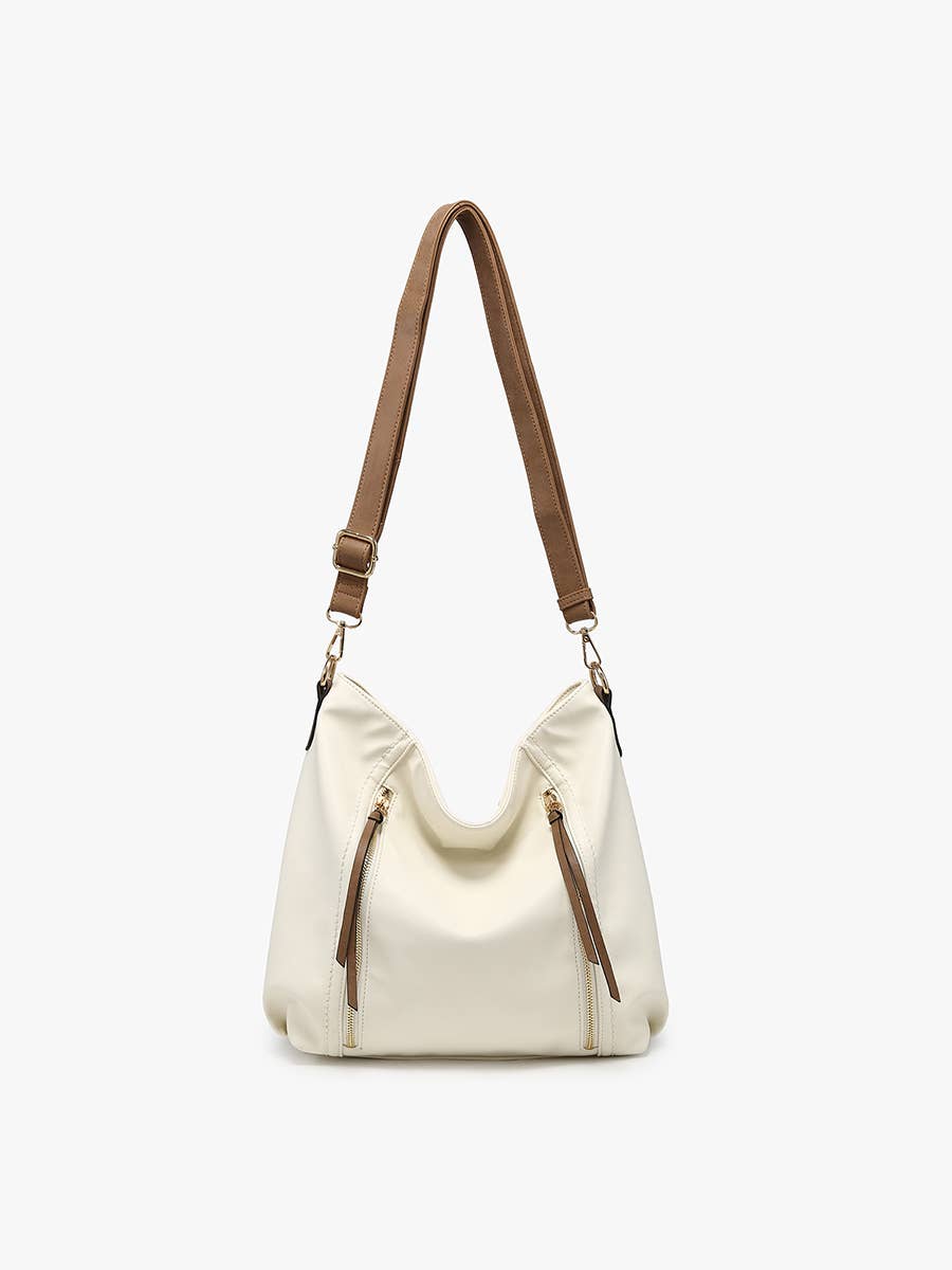 Mina Hobo Bag-Tan /Grey - Raymond's Hallmark