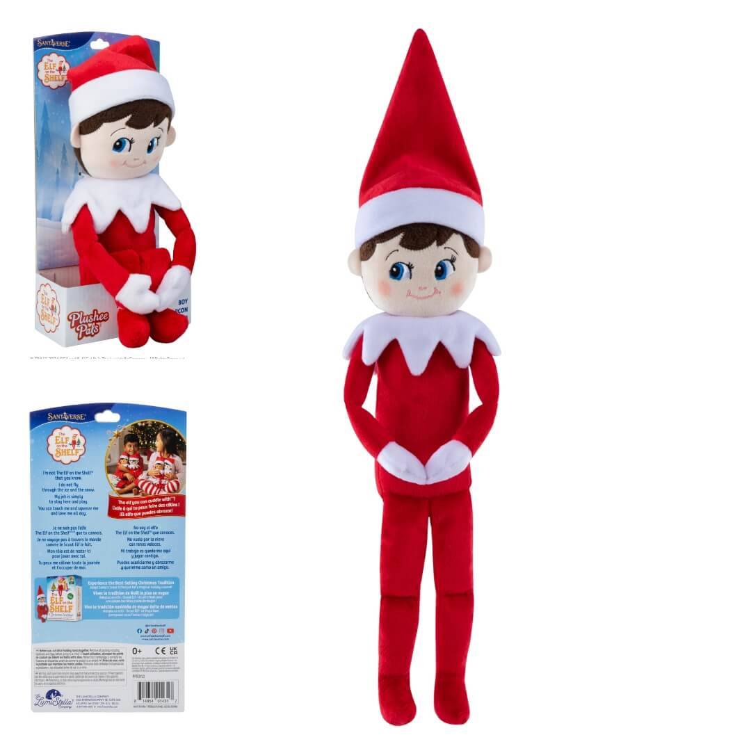 The Elf On The Shelf The Elf on the Shelf Plushee Pals (Includes One Plush Elf) - Raymond's Hallmark
