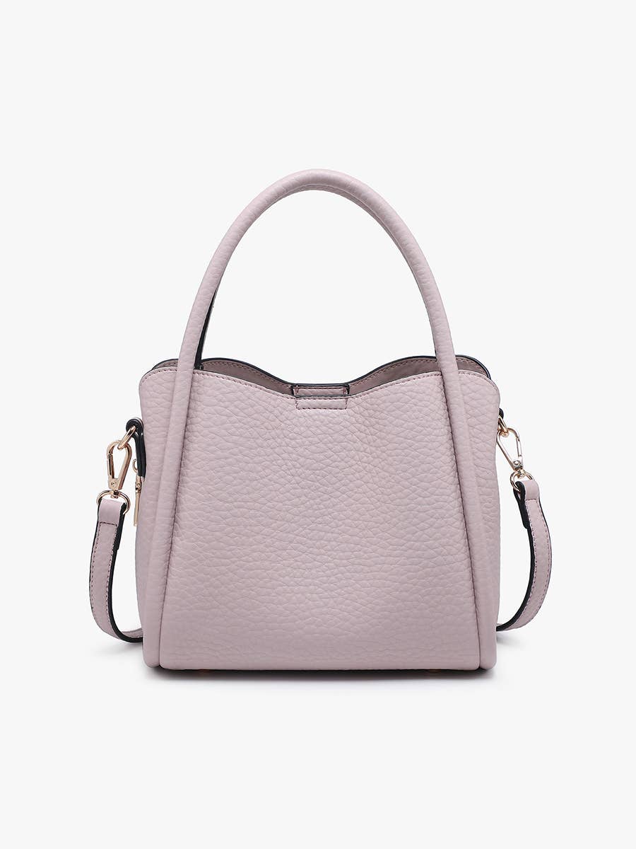 M2533 Ruby 3-Compartment Satchel w/ Dual Handles - Raymond's Hallmark