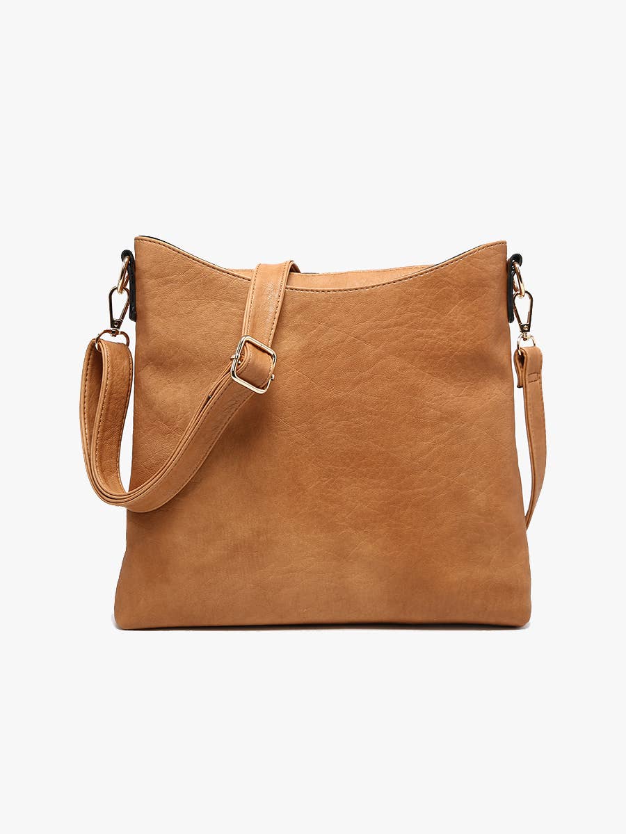 M1765 Emma 3 Compartment Crossbody w/ Snap Closure - Raymond's Hallmark