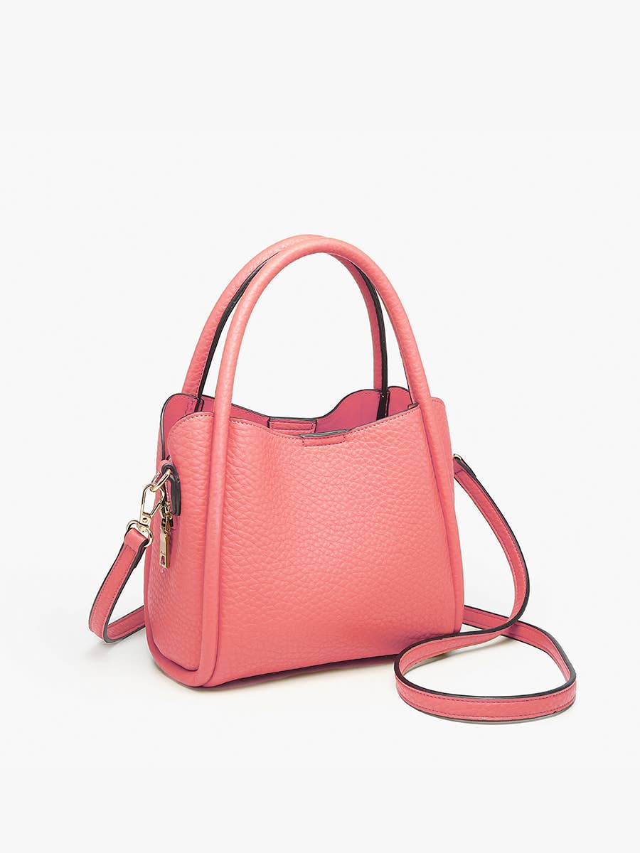 M2533 Ruby 3-Compartment Satchel w/ Dual Handles - Raymond's Hallmark