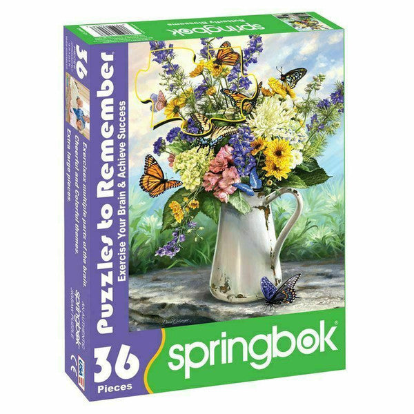 Butterfly Blossom -  36 Piece Jigsaw Puzzle - Raymond's Hallmark