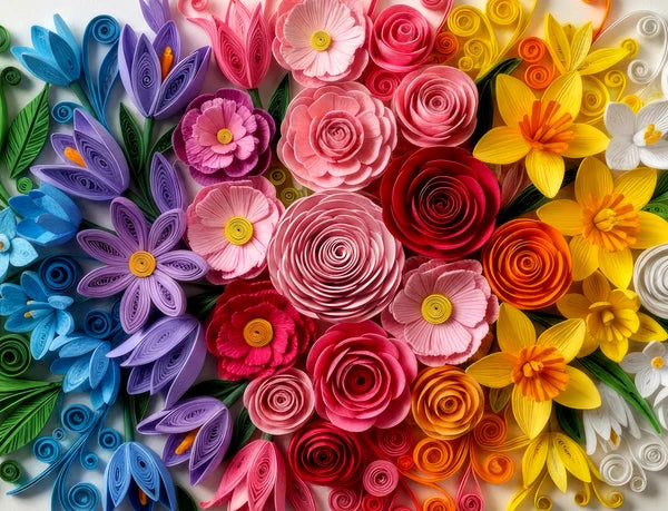 Quilled Flower Garden- 500 - Raymond's Hallmark