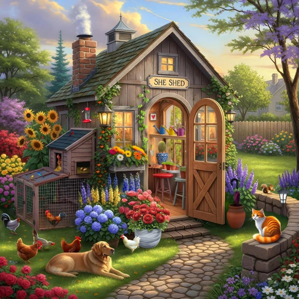 The Garden Shed-500 - Raymond's Hallmark