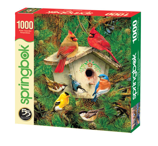 Feathered Retreat 1000 Piece Jigsaw Puzzle - Raymond's Hallmark