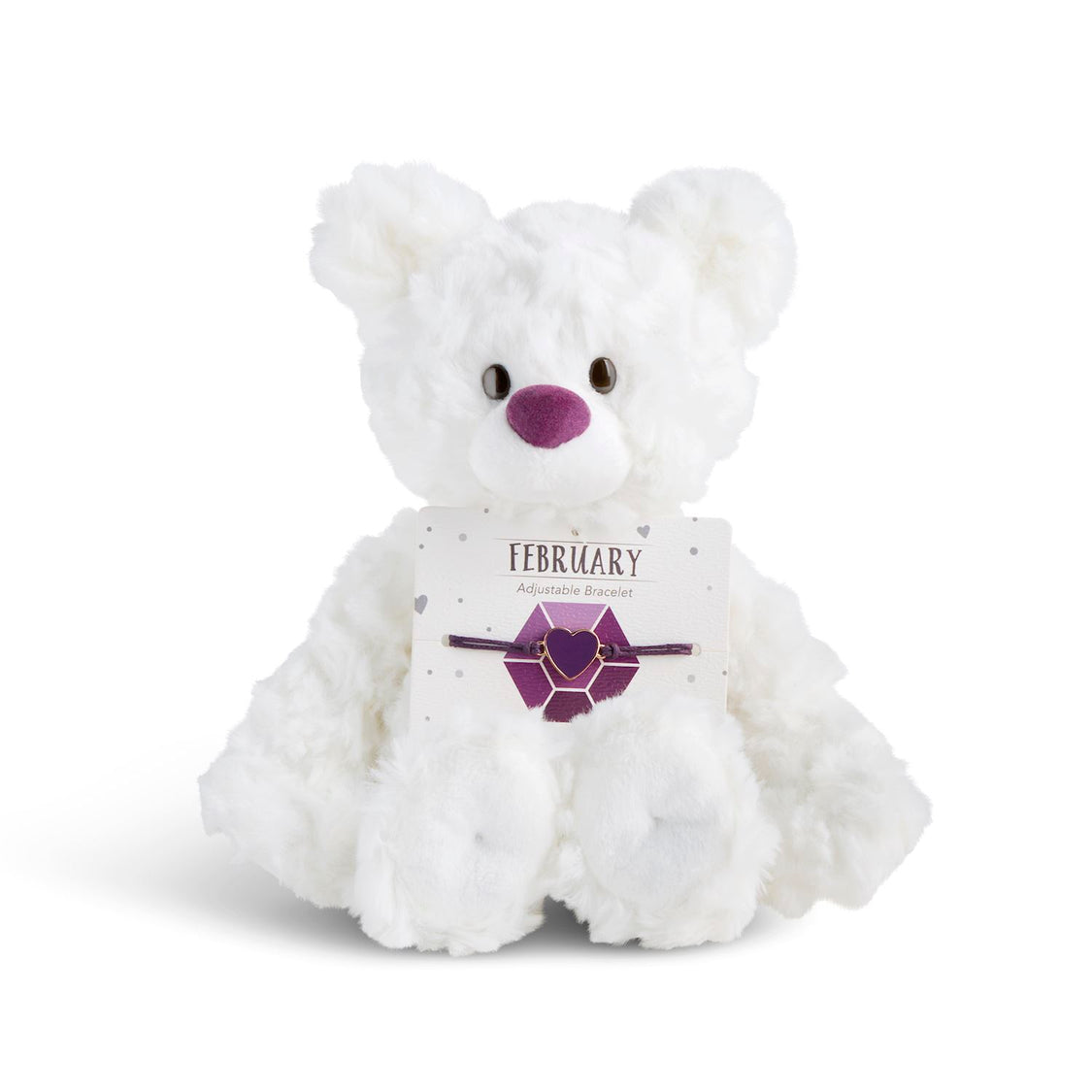 Birthstone Bear February - Raymond's Hallmark
