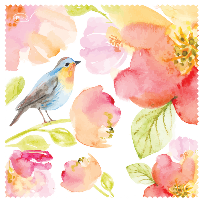 Watercolor Bird Smart Cloth - Raymond's Hallmark