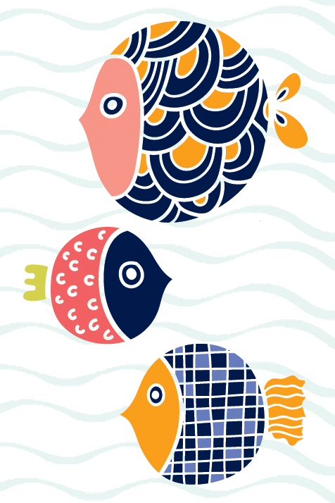 Fish Smart Cloth - Raymond's Hallmark