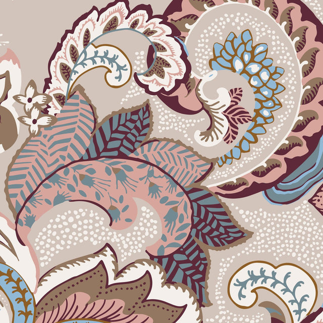 Plush Throw Blanket Don’t Leaf Me Paisley - Raymond's Hallmark