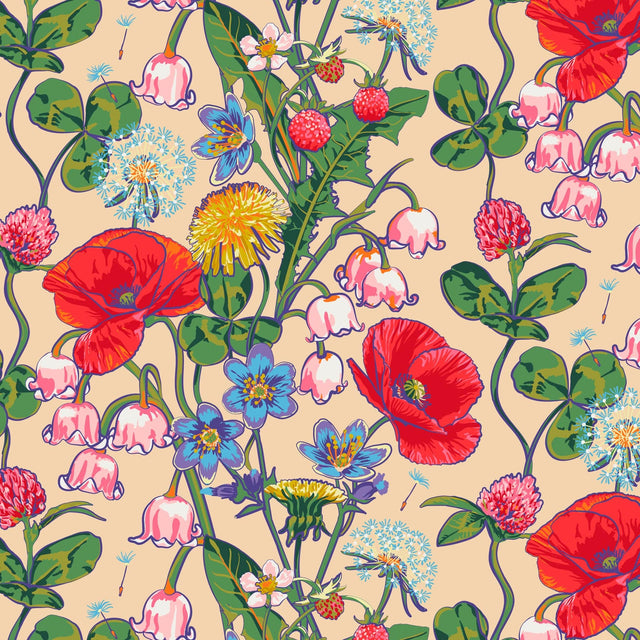 Plush Throw Blanket All the Pretty Wildflowers - Raymond's Hallmark