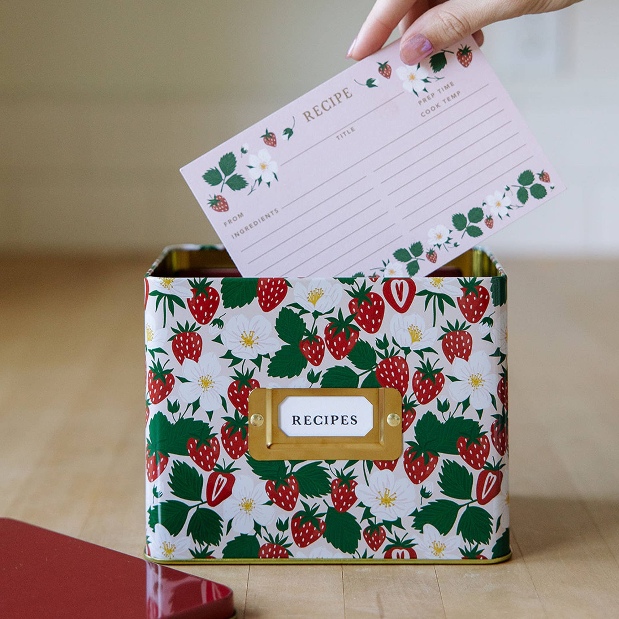 Strawberry Patch Recipe Card Set - Raymond's Hallmark