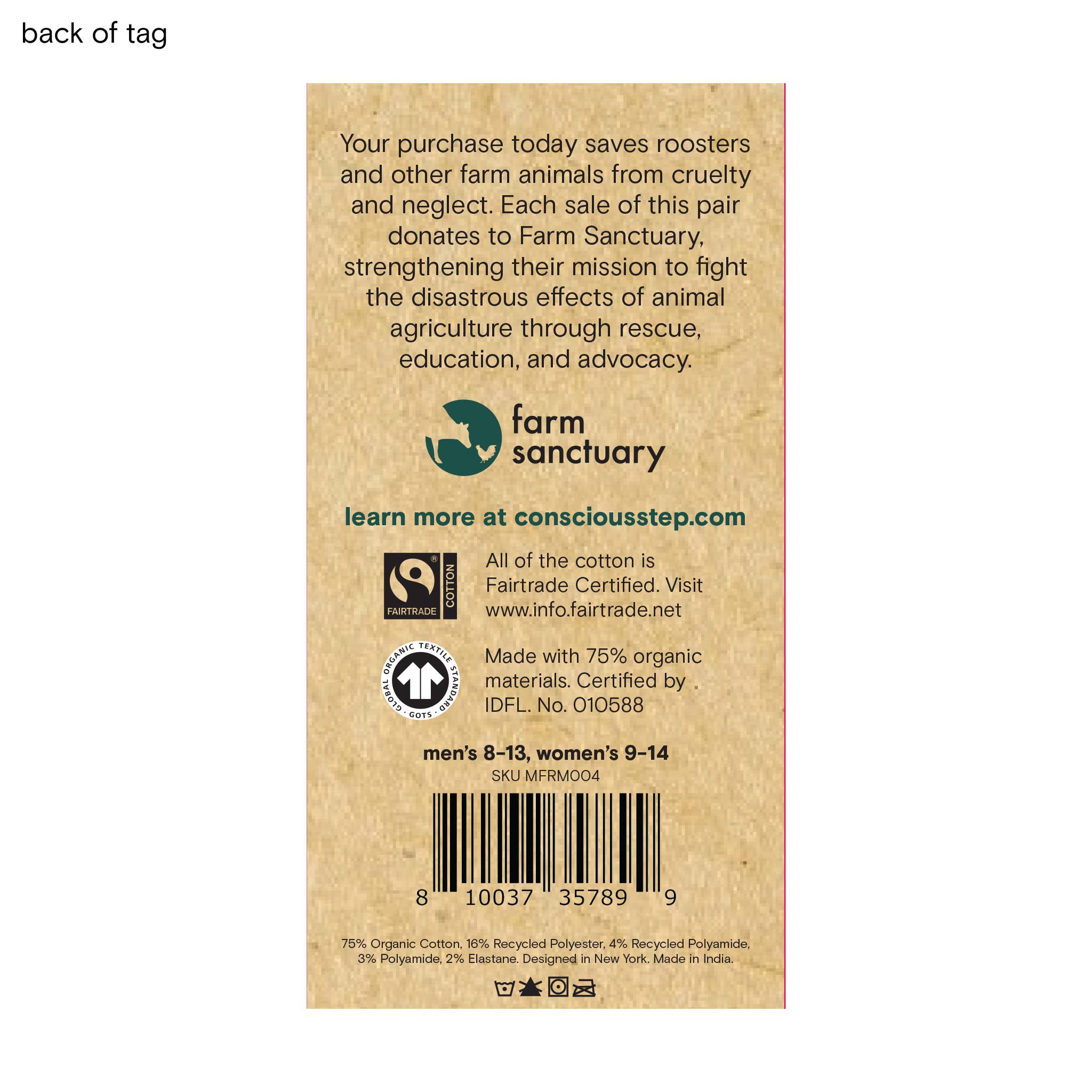Socks that Save Roosters - Raymond's Hallmark