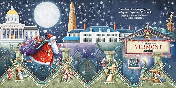 Santa is Coming to Vermont - Raymond's Hallmark