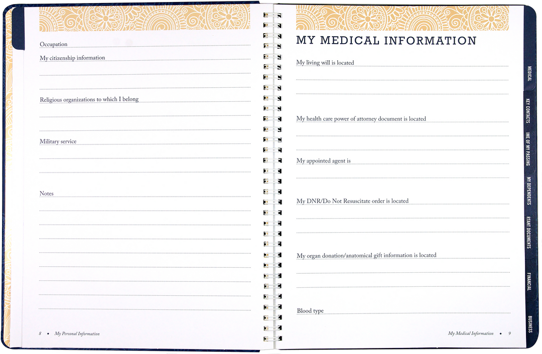 I’m Dead.  Now What?  Planner - Raymond's Hallmark