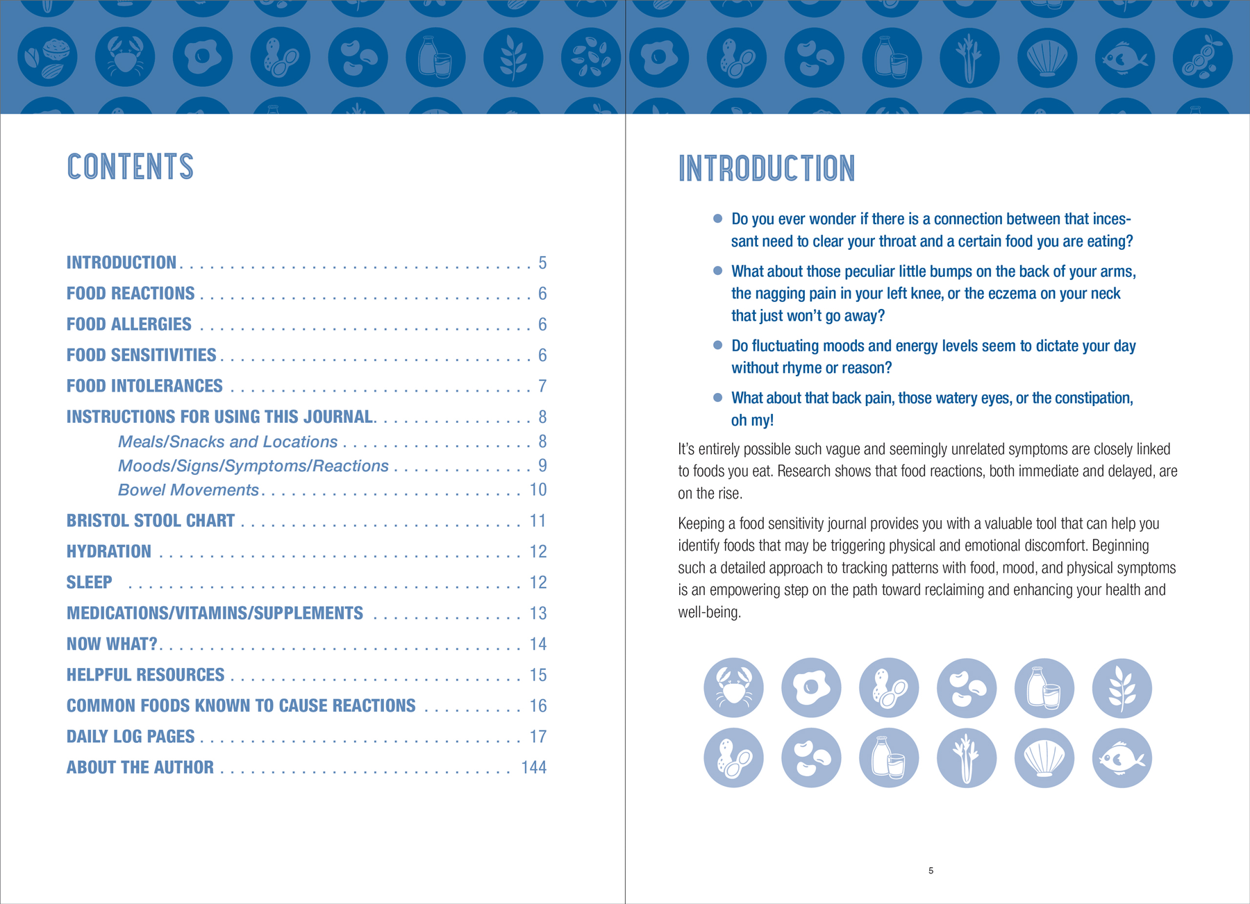 Food Sensitivity Journal - Raymond's Hallmark