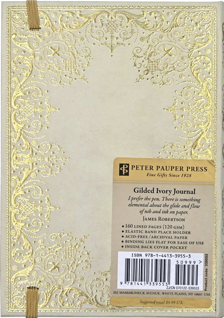 Gilded Ivory Journal - Raymond's Hallmark