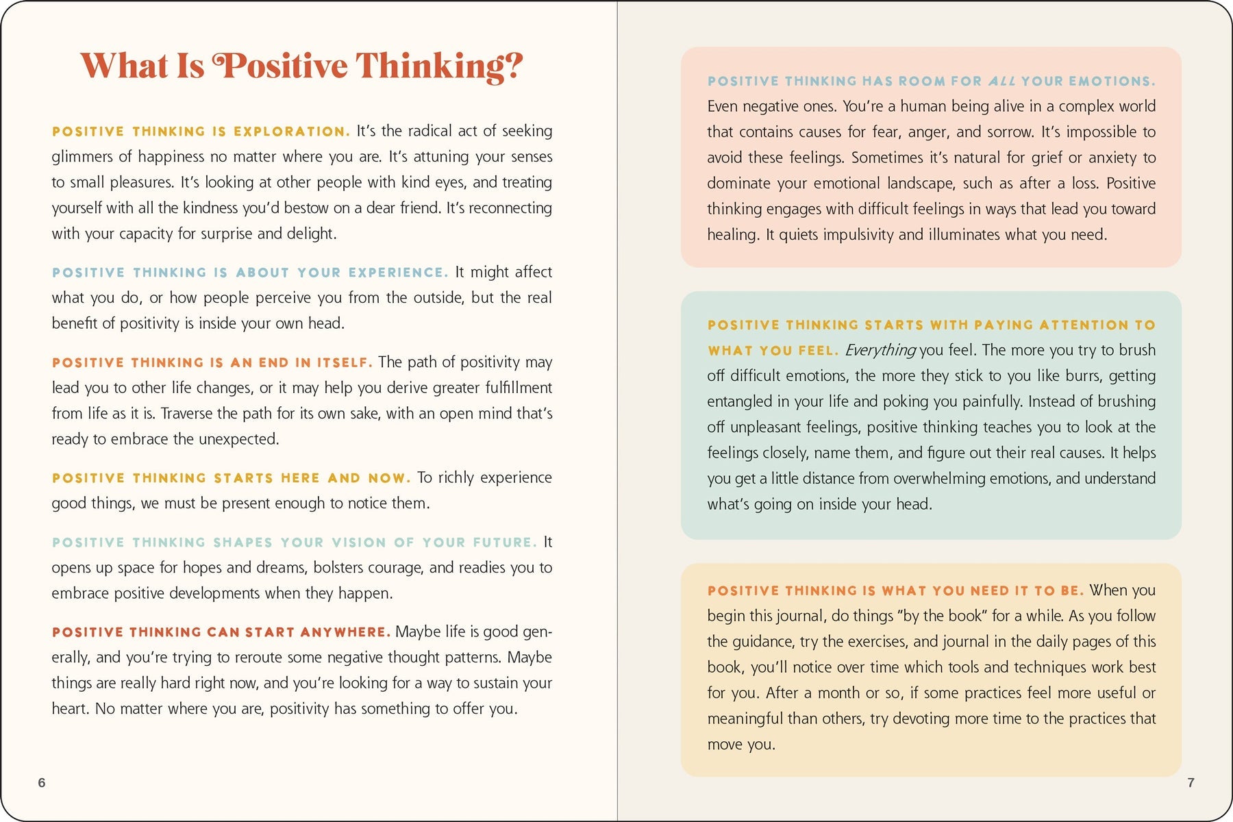 Positive Thinking Journal - Raymond's Hallmark
