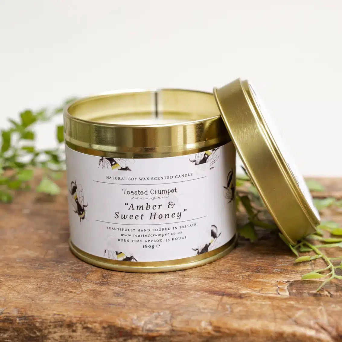 Amber & Sweet Honey Candle - Raymond's Hallmark