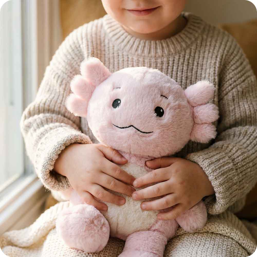 Cute Axolotl Warmies - Raymond's Hallmark