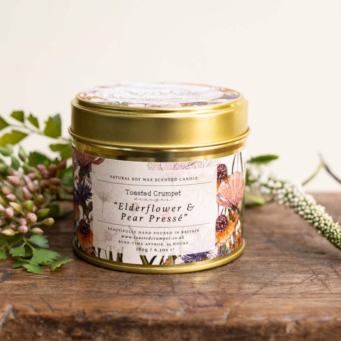 Elderflower & Pear Candle - Raymond's Hallmark