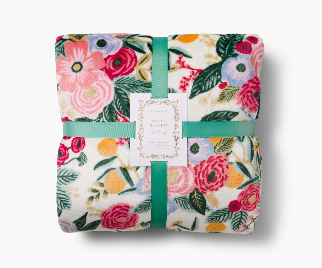 Rose Fleece Blanket - Raymond's Hallmark