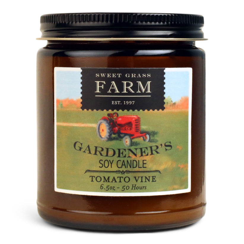 Gardener’s Tomato Vine Soy Candle - Raymond's Hallmark