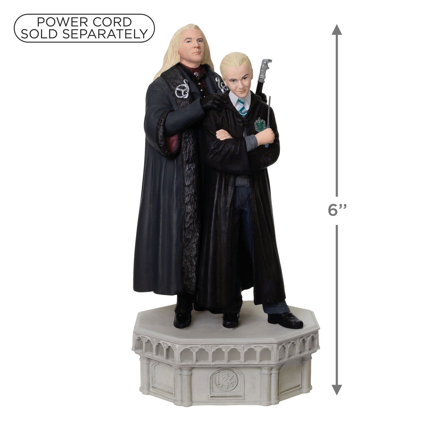 Lucius and Draco Malfoy™ Ornament With Light and Sound - Raymond's Hallmark