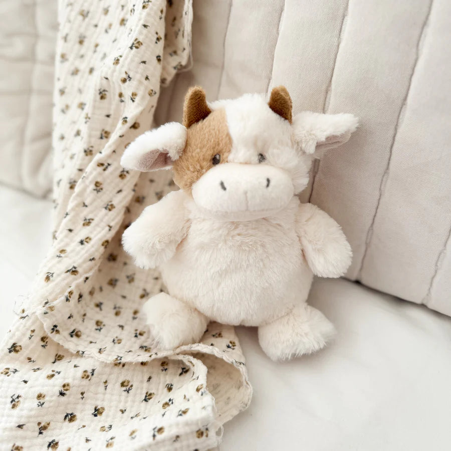 Mocha Petit Cow/Cream Plush - Raymond's Hallmark